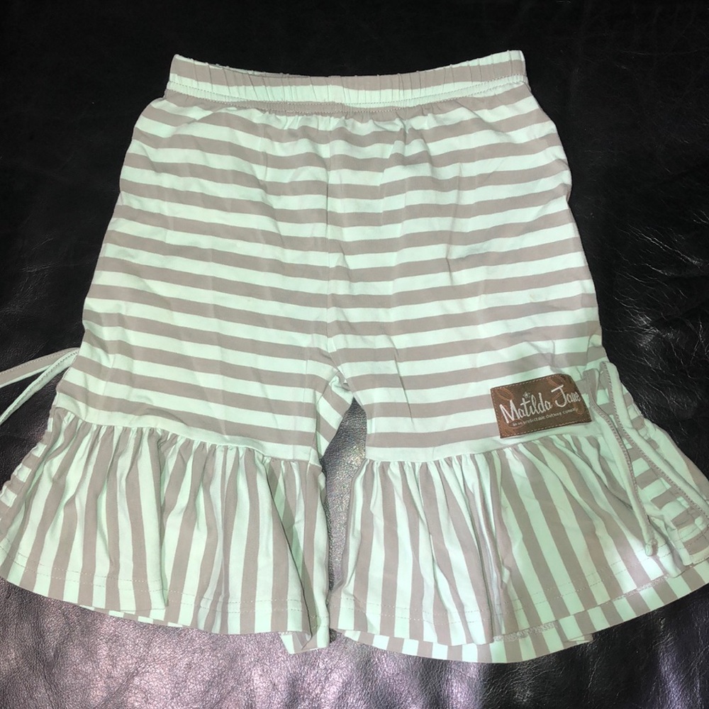 Matilda Jane lined with live cropped ruffles sz 2